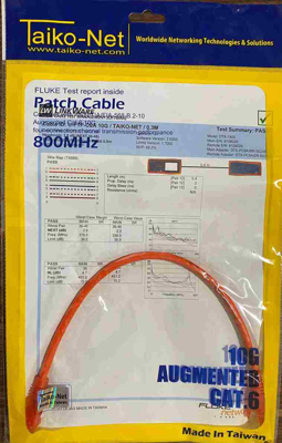 پچ کورد 30 سانتیمتر تایکو CAT 6A U-FTP