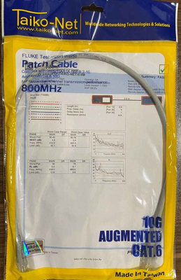 پچ کورد 60 سانتیمتر تایکو CAT 6A U-FTP