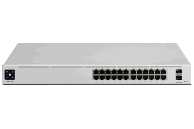 سوئیچ یوبیکیوتی مدل USW-Pro-24-PoE سری UniFi Switch Pro