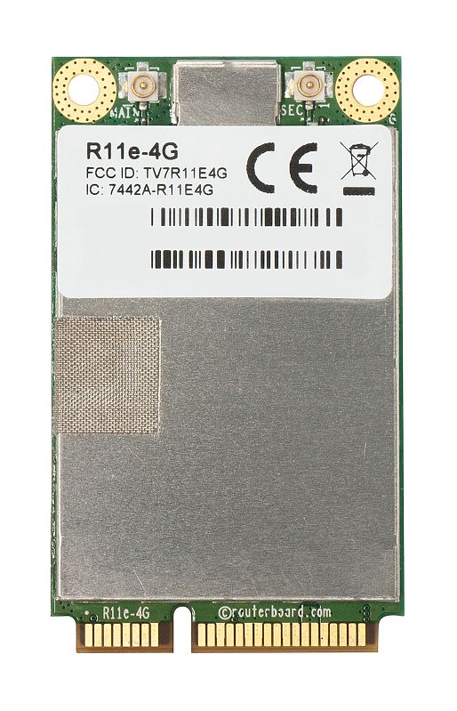کارت LTE میکروتیک مدل R11e-4G