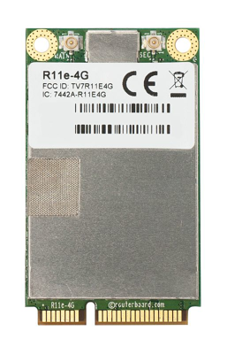 کارت LTE میکروتیک مدل R11e-4G