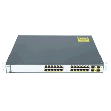 سوئیچ سیسکو مدل WS-C3750G-24TS-S1U