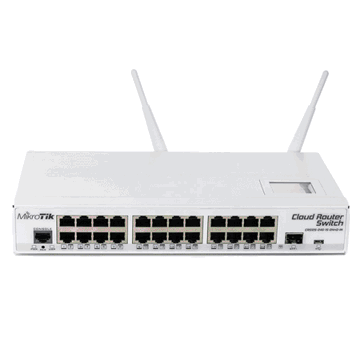 روتر سوئیچ میکروتیک CRS125-24G-1S-2HnD-IN